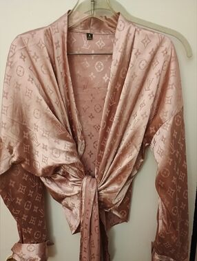 luxury pattern blouse
